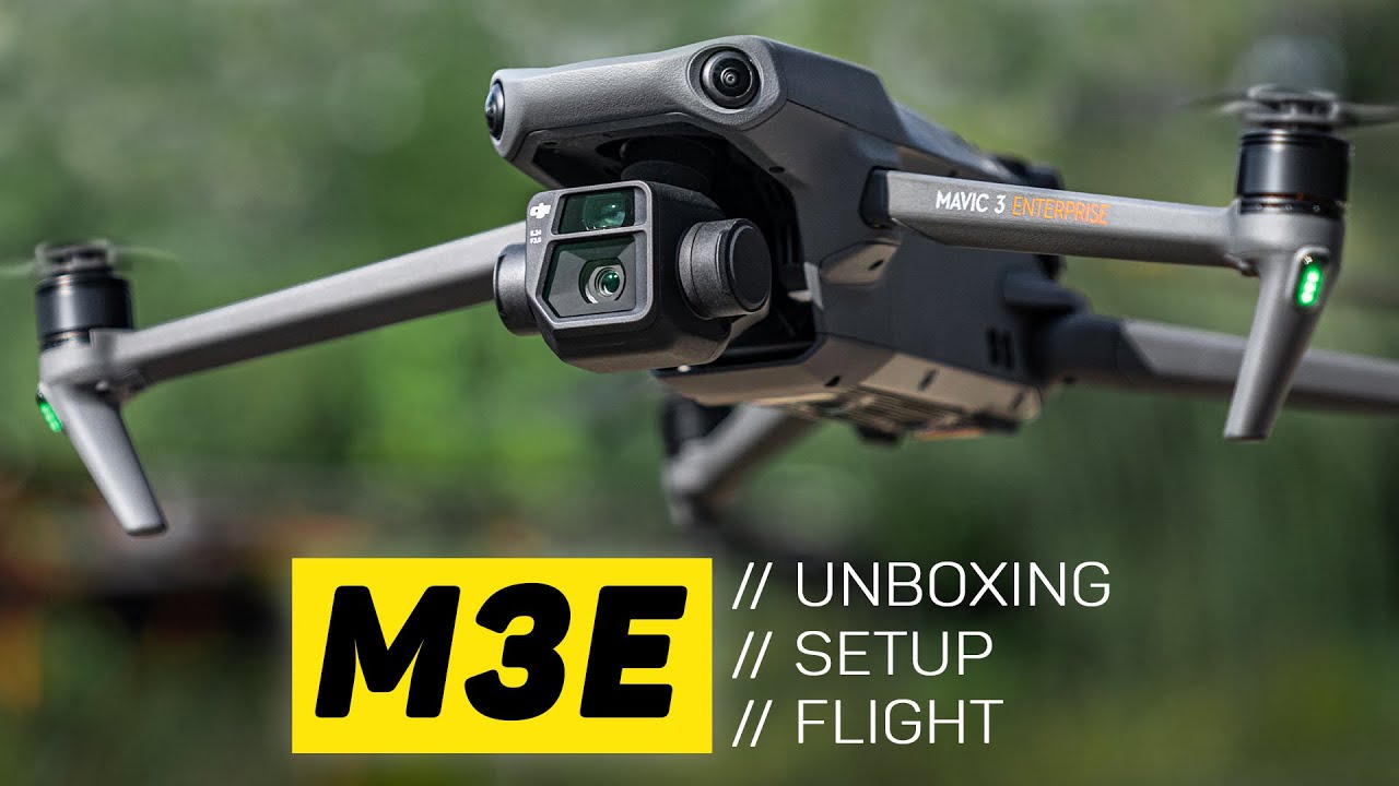 Unboxing And Setting Up The DJI Mavic 3E Drone XBOOM