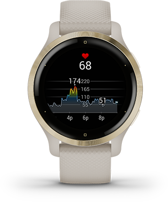 Garmin Venu 2 GPS Smartwatch with Advanced Health Monitoring and