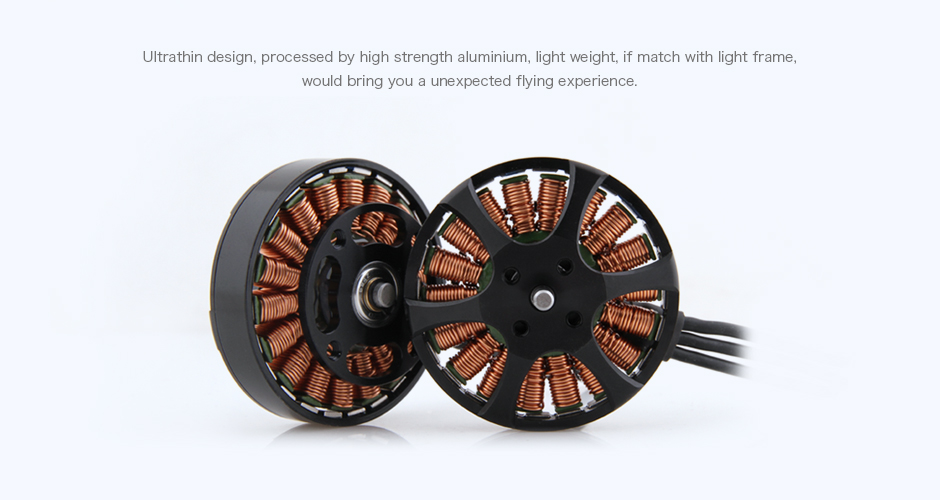 MN4006 Antigravity Type 4-6S UAV Motor kv380 - 2PCS/SET IP35