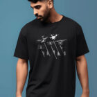 Drone Fleet Oversize Fit Unisex Tee-shirt