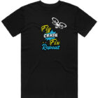 Fly, Crash, Fix, Repeat Cotton Tee-shirt