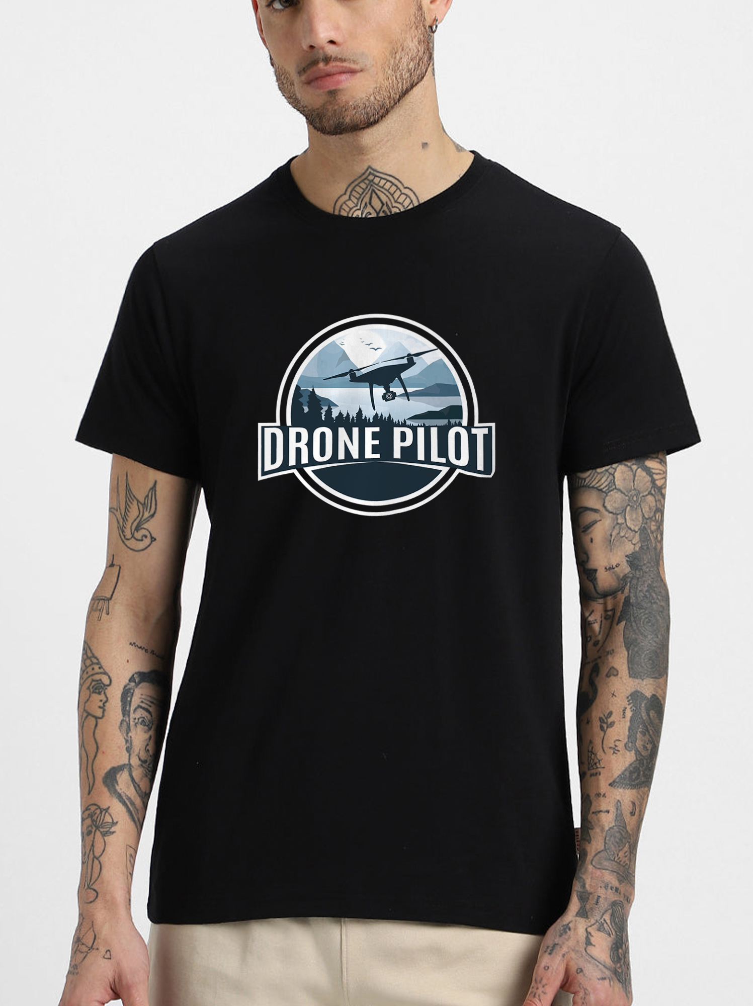 Drone Pilot Adventure cotton Tee